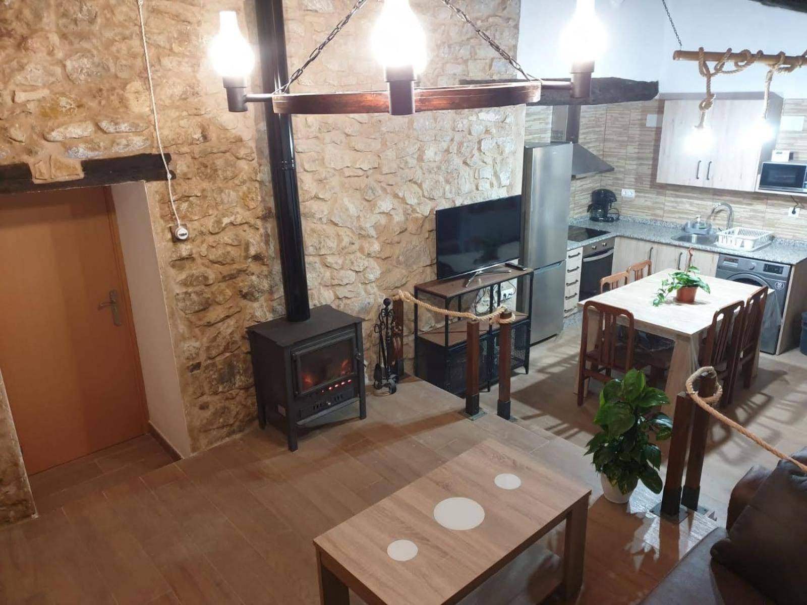 Casa Rural Chulilla Villarroya de los Pinares Kamer foto